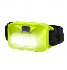 Фонарь светодиодный налобный H9-L1W-gn 1Вт COB, 3xAAA, зел.  .5041653  ФАZА