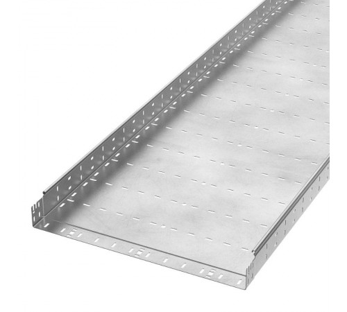 Лоток перфорированный Профи INOX (AISI 304) 600х80x3000 (2,0 мм) (6 м/уп)  PR16.13426  Промрукав