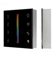 Панель Sens SMART-P55-MULTI Black (3V, 4 зоны, 2.4G)  028310  Arlight