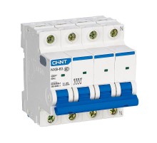 Выключатель автоматический четырехполюсный NXB-63H 4P 6A 10кА х-ка D (R)  813921  CHINT