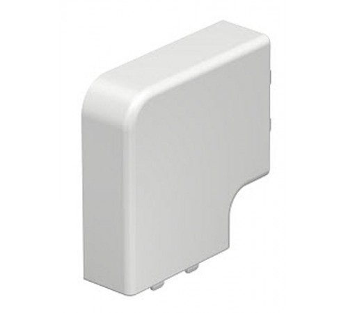 Крышка плоского угла кабельного канала WDK 20x50 мм (ПВХ,белый) (WDK HF20050RW)  6154255  OBO Bettermann