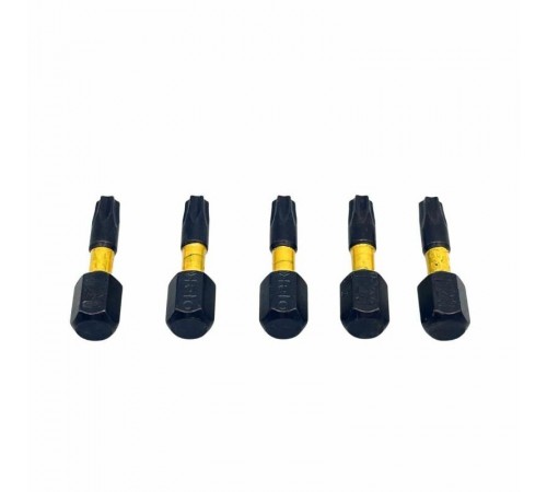 Бита ударная Torx серия Impact 20X25, 5 шт  02620040  Felo