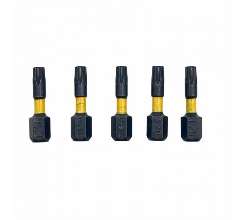 Бита ударная Torx серия Impact 20X25, 5 шт  02620040  Felo
