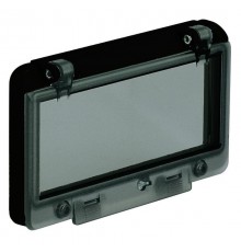 Окно 8 модулей накладное Черное 58502 I 58502-Bals I Bals