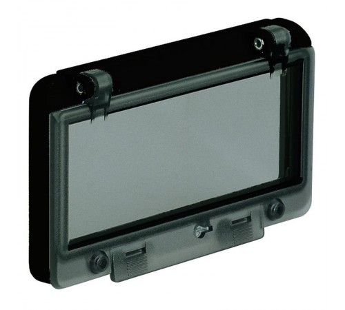 Окно 8 модулей накладное Черное 58502 I 58502-Bals I Bals