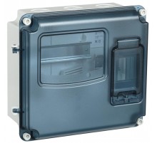 Корпус пластиковый навесной ЩУРн-П 1/3 IP66 PC (250х285х109мм) KREPTA 3  MSP1-N-03-66-L  IEK