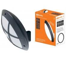 Светильник уличный настенный НБУ 05-60-008 Мегас 2 60Вт ЛН/КЛЛ/LED Е27 IP64 черный с решеткой  SQ0328-0308  TDM