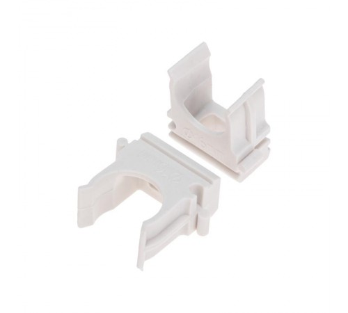 Крепеж-клипса для труб 16мм, белая (100 шт/уп)  28-0116-6  REXANT