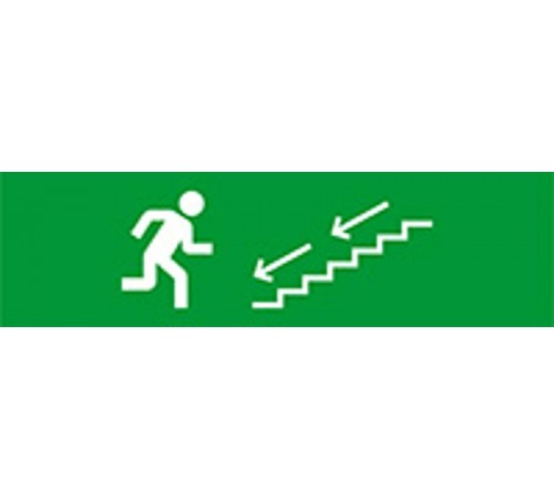 Световой оповещатель охранно-пожарный (табло) SKAT-12 ЛЕСТН НАПР ВНИЗ  8512  Бастион