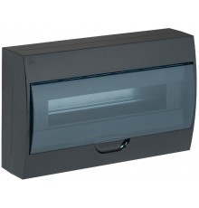 Корпус пластиковый навесной на 18 модулей ЩРН-П-18 IP41 (черный) KREPTA 3  MKP12-N-18-41-K02  IEK