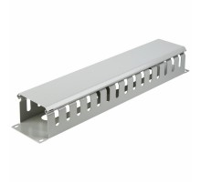 Горизонтальный кабельный органайзер с крышкой 2U  04-2645  REXANT