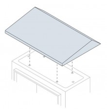 Крыша антидождевая для шкафов SR 200X150мм ШхГ  TT2015K  ABB
