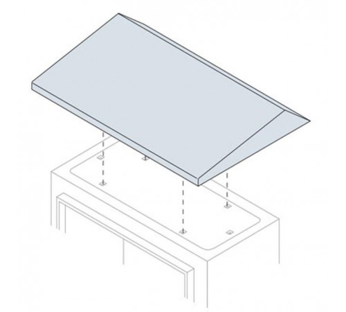 Крыша антидождевая для шкафов SR 600х200мм ШхГ  TT6020K  ABB