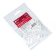 Дюбель-хомут (6х12 мм) для плоского кабеля белый (10 шт.) EKF PROxima  plc-cd-6x12w-r  EKF