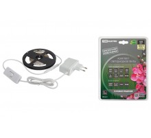 Комплект светодиодной ленты SMD2835-60 LED/м-12 В-4,8 Вт/м-IP20-3000 К (3 м), 18 Вт  SQ0331-0221  TDM