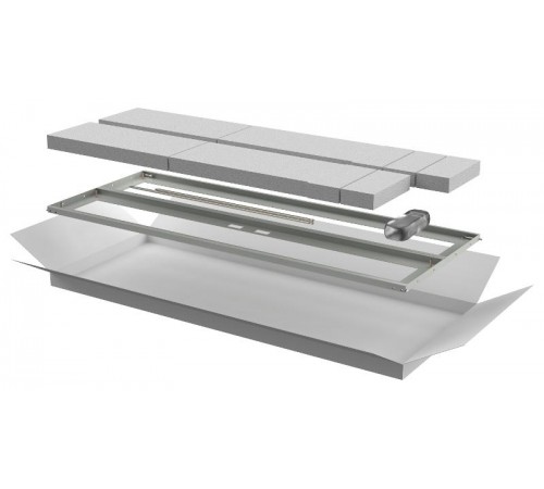 Дверь перфор. двустворч. для шкафа LINEA N 28U 600мм сер  LN35-28U6X-D2P  ITK