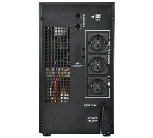 ITK ELECTRA LT ИБП 3кВА/2,4кВт с АКБ 4х9AH USB Schuko  ELT-3000VA-1-004-S  ITK