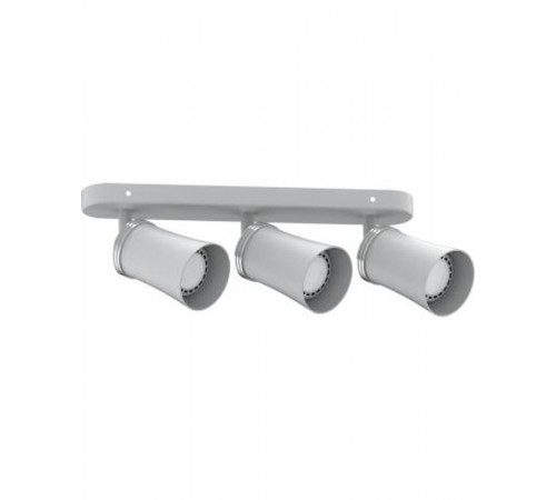 Светильник-спот настенно-потолочный под лампу GU10, белый ML223  41484  FERON