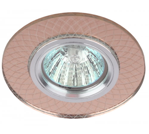 Светильник точечный декоративный DK LD43 TEA 3D /1 cо светодиодной подсветкой MR16, чай (50/1500)  Б0048940  ЭРА