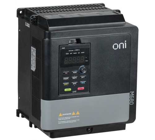 Преобразователь частоты M680 380В, 3Ф 11 -15 kW 24 - 31А серии ONI  M680-33E11-15TIP20  ONI