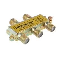 ДЕЛИТЕЛЬ  ТВ  х 4 под F разъём  5-900 МГц  05-6033  PROconnect