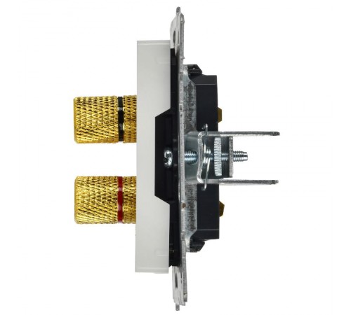 BRITE АудиоРозетка 4-местная РА10-БрБ белый  BR-S40-K01  IEK