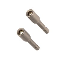 Ключ-насадка магнитная 1/4" 6х48 мм (2 шт./уп.)  KR-92-0400-1  Kranz