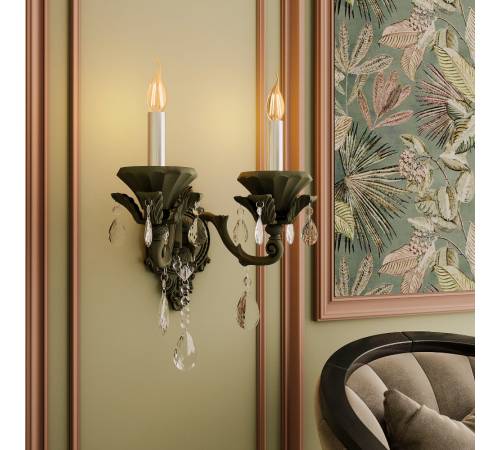 Лампа светодиодная   Basic Filament Свеча на ветру 3,8W 350lm 2400К Е14 golden LED 1/10/50  1047154  Gauss