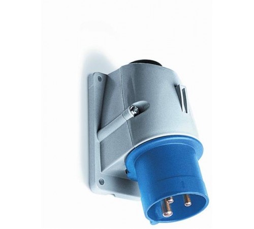Вилка для монтажа на поверхность 216BS6, 16A, 2P+E, IP44, 6ч  2CMA193290R1000  ABB