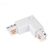 Коннектор угловой LGD-4TR-CON-L-EXT-WH (C) (Arlight, IP20 Пластик, 3 года)  024718  Arlight