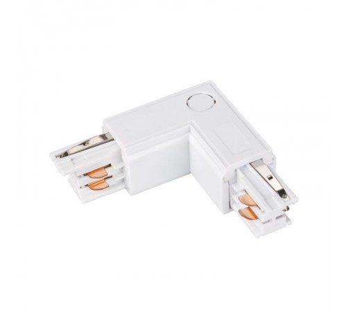 Коннектор угловой LGD-4TR-CON-L-EXT-WH (C) (Arlight, IP20 Пластик, 3 года)  024718  Arlight