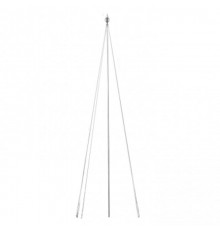 Мачта молниеприемная L=4м, D=40мм с оттяжками St PROxima  lp-4000-40-st  EKF