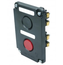 ПКЕ 112-2 У3, 10А, 660В, 2 элемента, чёрный и красный цилиндр, в нишу, IP40, пост управления (ЭТ)  ET519052  Электротехник