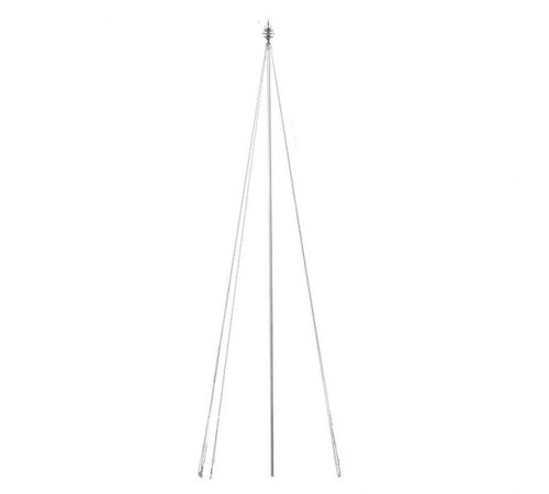 Мачта молниеприемная L=6м, D=40мм с оттяжками St PROxima  lp-6000-40-St  EKF