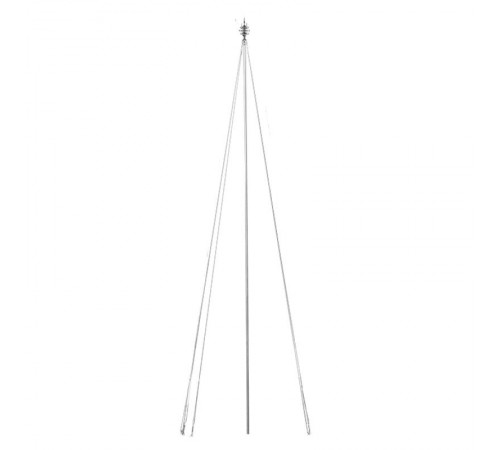 Мачта молниеприемная L=6м, D=40мм с оттяжками St PROxima  lp-6000-40-St  EKF