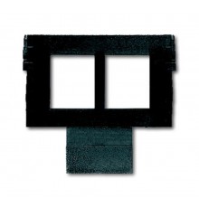 Суппорт (цоколь) для 2-х экранированных разъёмов AMP кат. 5 (8 пол.)  1764-0-0315   2CKA001764A0315  ABB