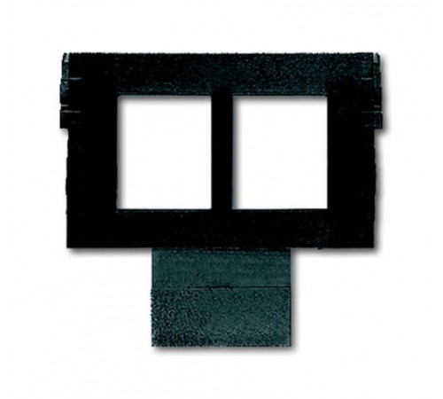 Суппорт (цоколь) для 2-х экранированных разъёмов AMP кат. 5 (8 пол.)  1764-0-0315   2CKA001764A0315  ABB