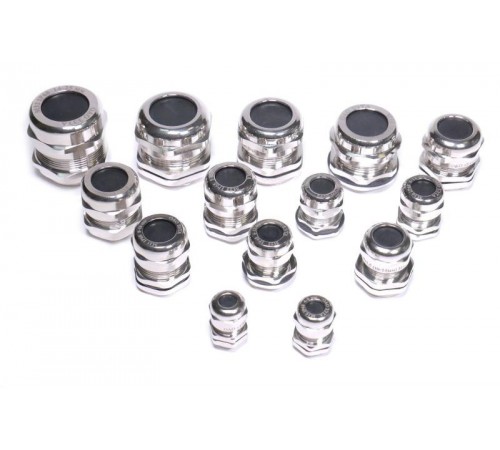 Кабельный ввод G1/4 латунный УТ1,5 IP68 (d кабеля 3-6,5 мм)  zeta30168  ГОФРОМАТИК