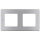 Inspiria Алюминий Рамка 2-ая  673942  Legrand