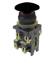 ВК30-10-11130-54 У2, черный, 1з+1р, гриб без фиксации, IP54, 10А. 660В, выключатель кнопочный (ЭТ)  ET053191  Электротехник
