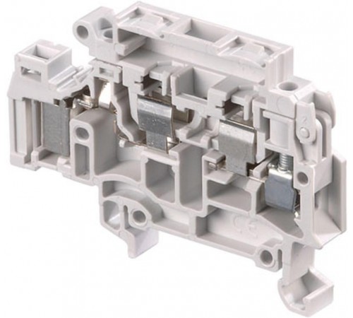 Клемма D4/8.SFT2.I.ADO2 ADO 4мм.кв. держатель предохранителя 5х20, 5х25 мм с тестовыми гнездами диаметром 2 мм  1SNA399762R1300  TE