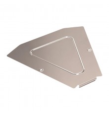 Крышка угла горизонтального 45 градусов Стандарт INOX (AISI 409) 400  PR16.3490  Промрукав