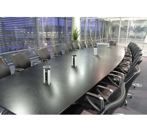 Simon Connect Телеблок на 6 механизмов К45, алюминий  KTL206  Simon