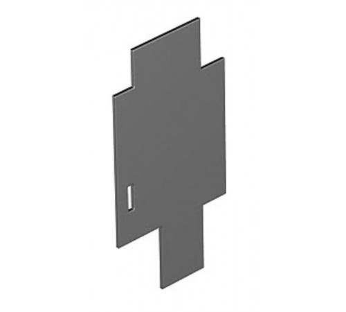 Перегородка для напольного бокса Telitank (ПВХ,черный) (T4B TQ)  7408280  OBO Bettermann