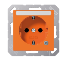 SCHUKO розетка с полем для надписи 6x46 мм A1520BFNAKOO Jung