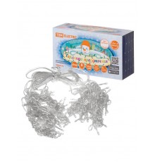 Гирлянда новогодняя "Занавес" 1,5х1,5 м, белый свет, 8 режимов, наружное использование, IP44,  SQ0361-0028  TDM ELECTRIC