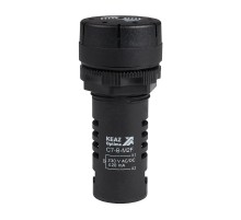 Зуммер с пульсирующим сигналом OptiSignal Compact D22 C7-B-M2F черный 230 В AC/DC  362180  КЭАЗ