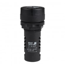 Зуммер с непрерывным сигналом OptiSignal Compact D22 C7-B-M2C черный 230 В AC/DC   362177  КЭАЗ