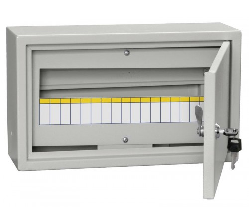 TITAN 3 Корпус металлический ЩРн-18 (265x440x120) IP31  MKM14-N-18-31-Z  IEK