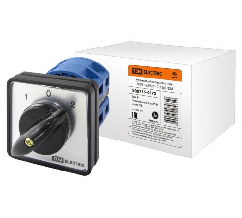 Кулачковый переключатель КПУ11-25/52   SQ0715-0172  TDM
